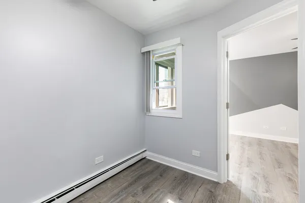 wooden floor in an empty room