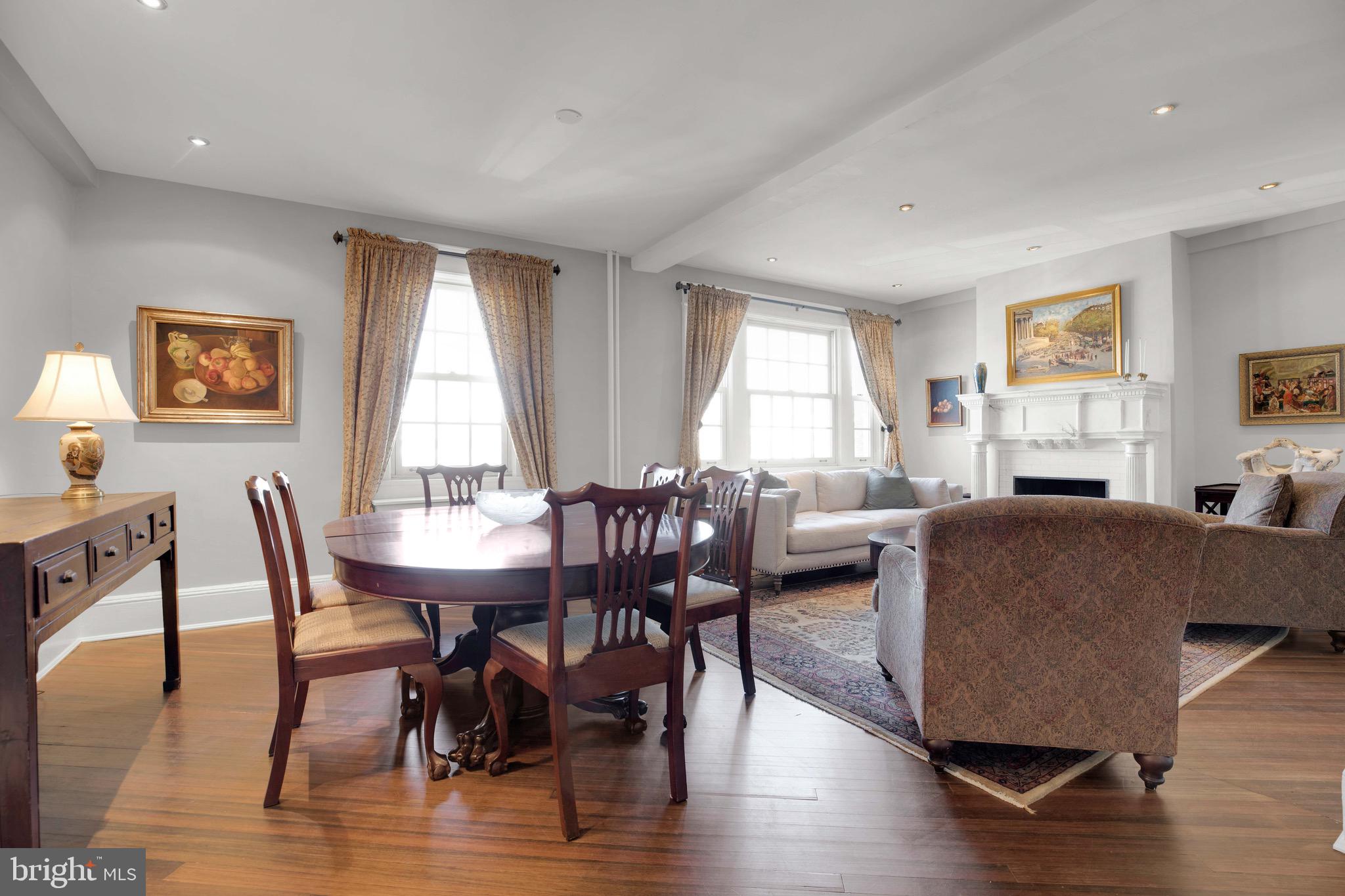 1736 Columbia Road Northwest, Unit 301 Washington, DC 20009 - Photo 1 of 68 Expansive LR/DR for elegant entertaining