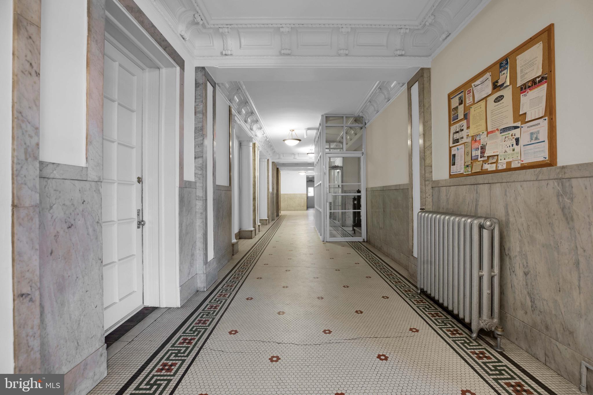 1736 Columbia Road Northwest, Unit 301 Washington, DC 20009 - Photo 39 of 68 Elegant spaces and grand hallways at Beverly Court