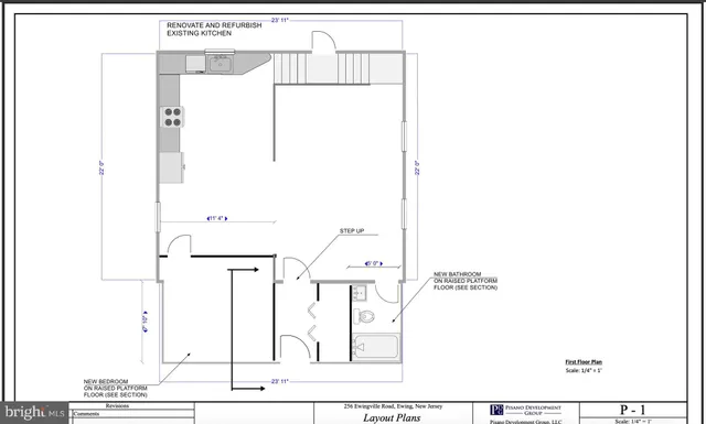 a backyard of a house