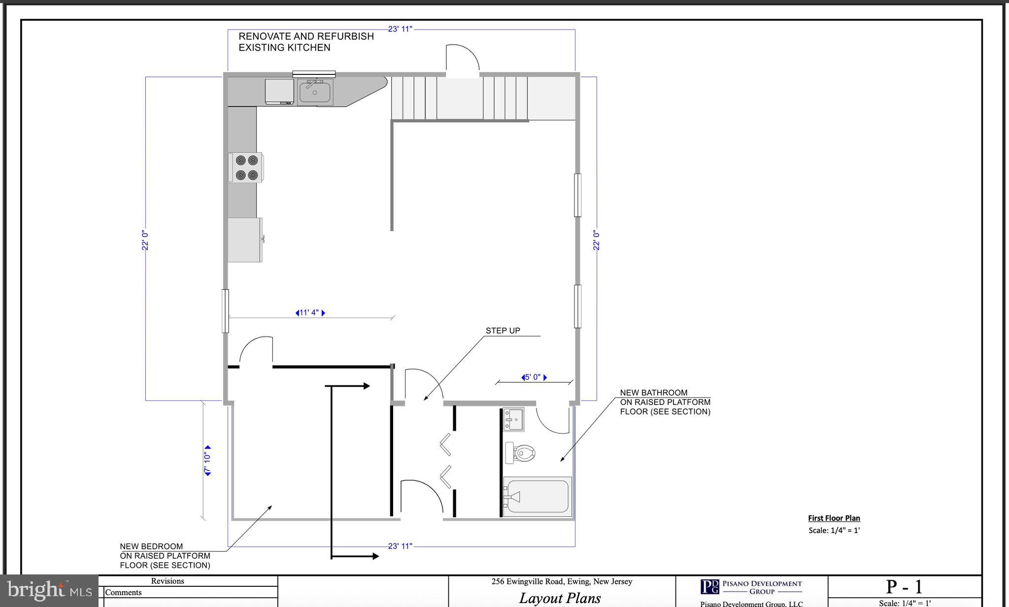 256 Ewingville Road Ewing, NJ 08638 - Photo 6 of 7 a picture of floor plan