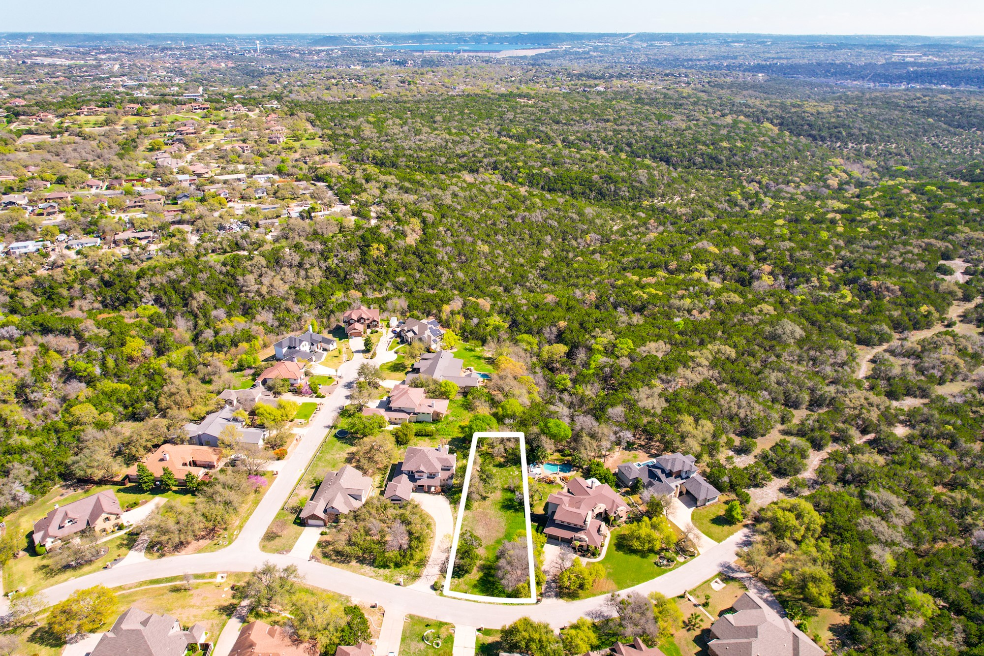 15004 Nightingale Lane Austin, TX 78734 - Photo 8 of 10 View with preserve behind