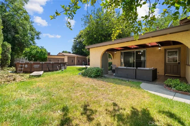 a view of a storage room
