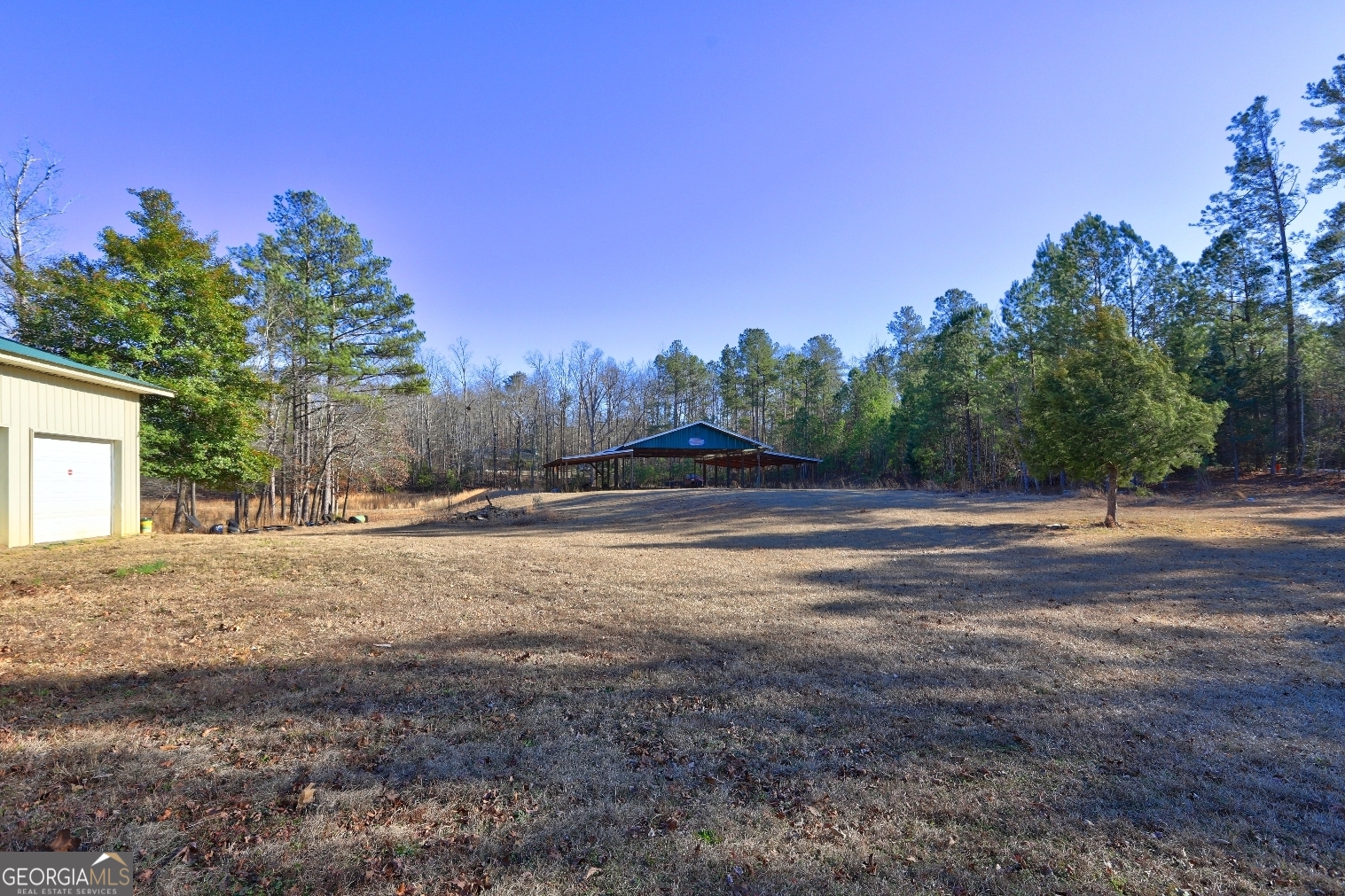 362 Brook Road Barnesville, GA 30204 - Photo 13 of 70 a view of dirt yard with a large tree
