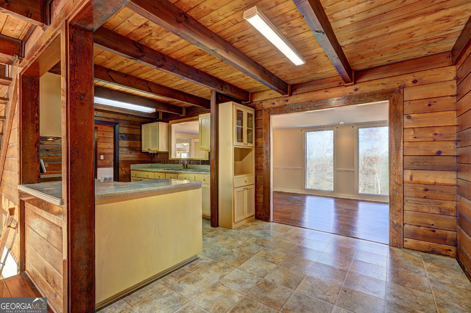 362 Brook Road Barnesville, GA 30204 - Photo 19 of 70 a view of empty room with wooden floor and fan