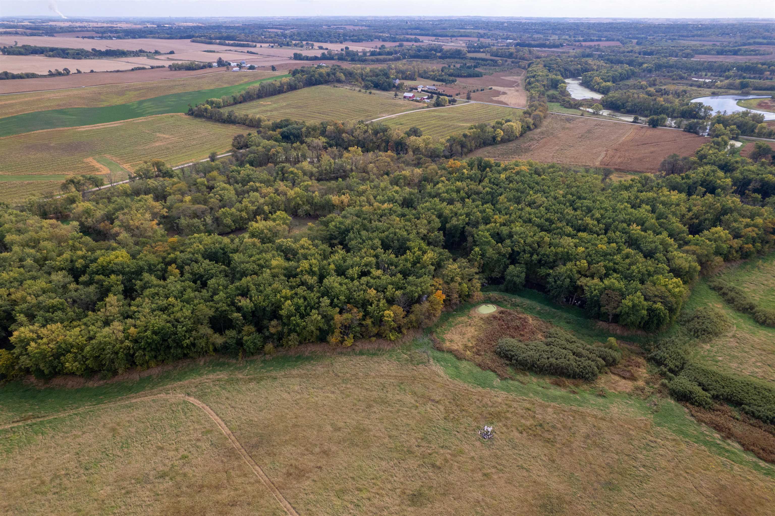 3537-3577 North Iris Hill Road Freeport, IL 61032 - Photo 19 of 60 an aerial view of a houses with a yard