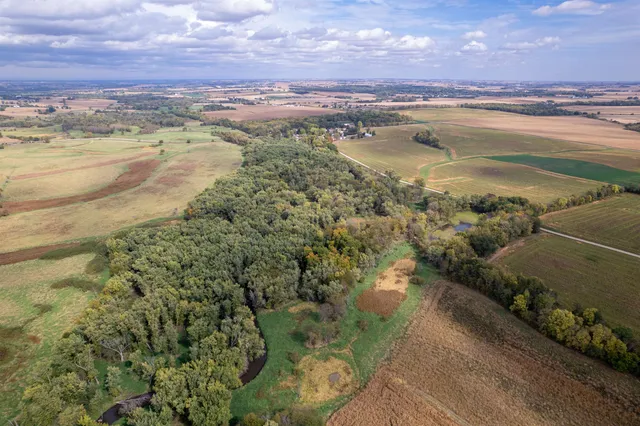 a view of a city with an ocean
