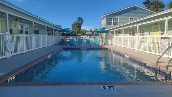 a view of a house with pool