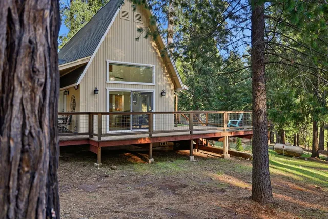a living room with fireplace furniture and a flat screen tv