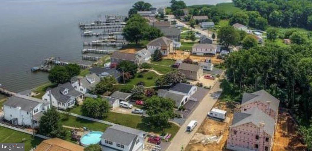 8319 Bletzer Road Baltimore, MD 21222 - Photo 7 of 7 an aerial view of a city with lots of residential buildings