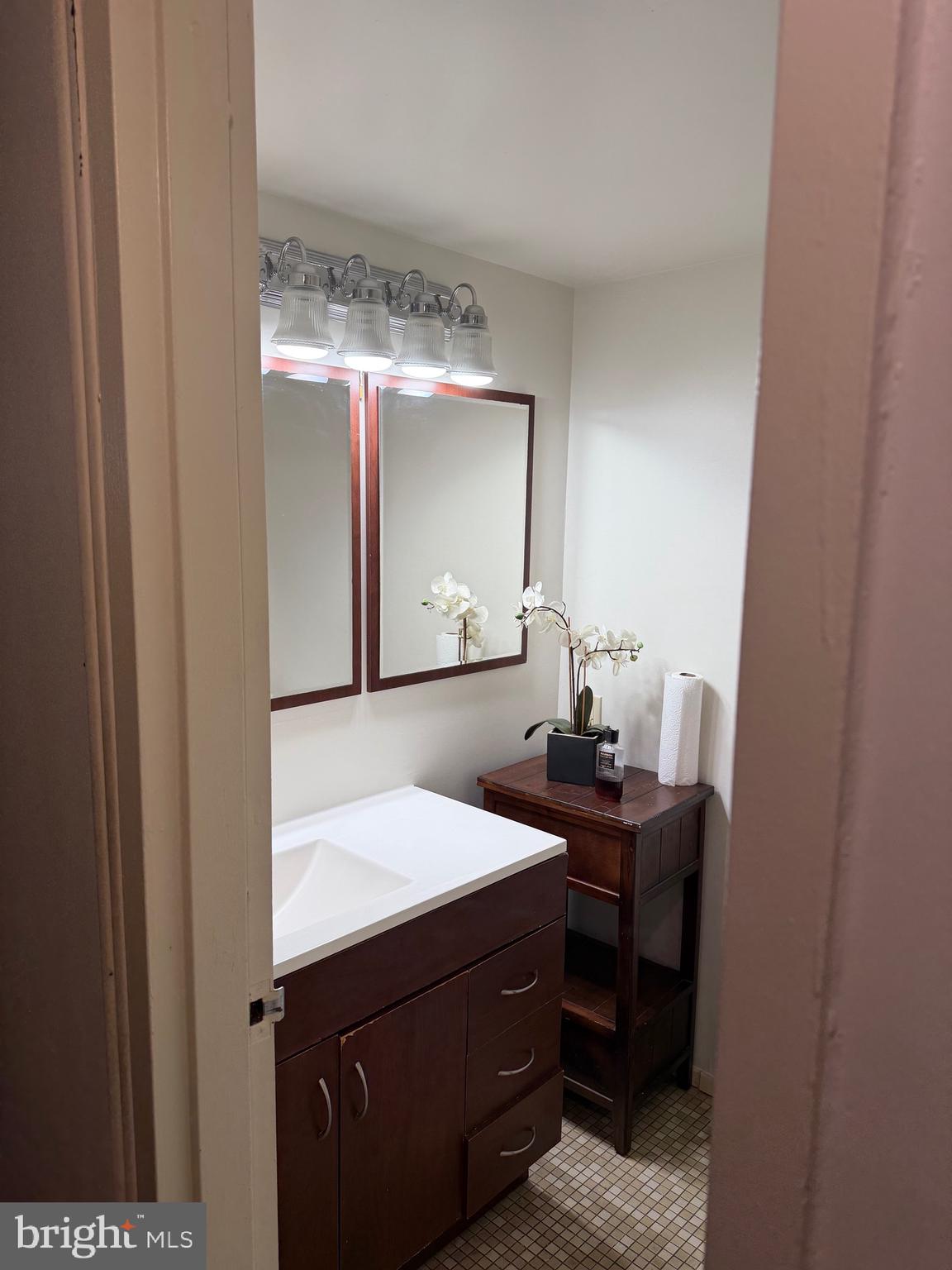 1836 Southwest Metzerott Road, Unit 1524 Hyattsville, MD 20783 - Photo 18 of 18 a room with a sink and a mirror