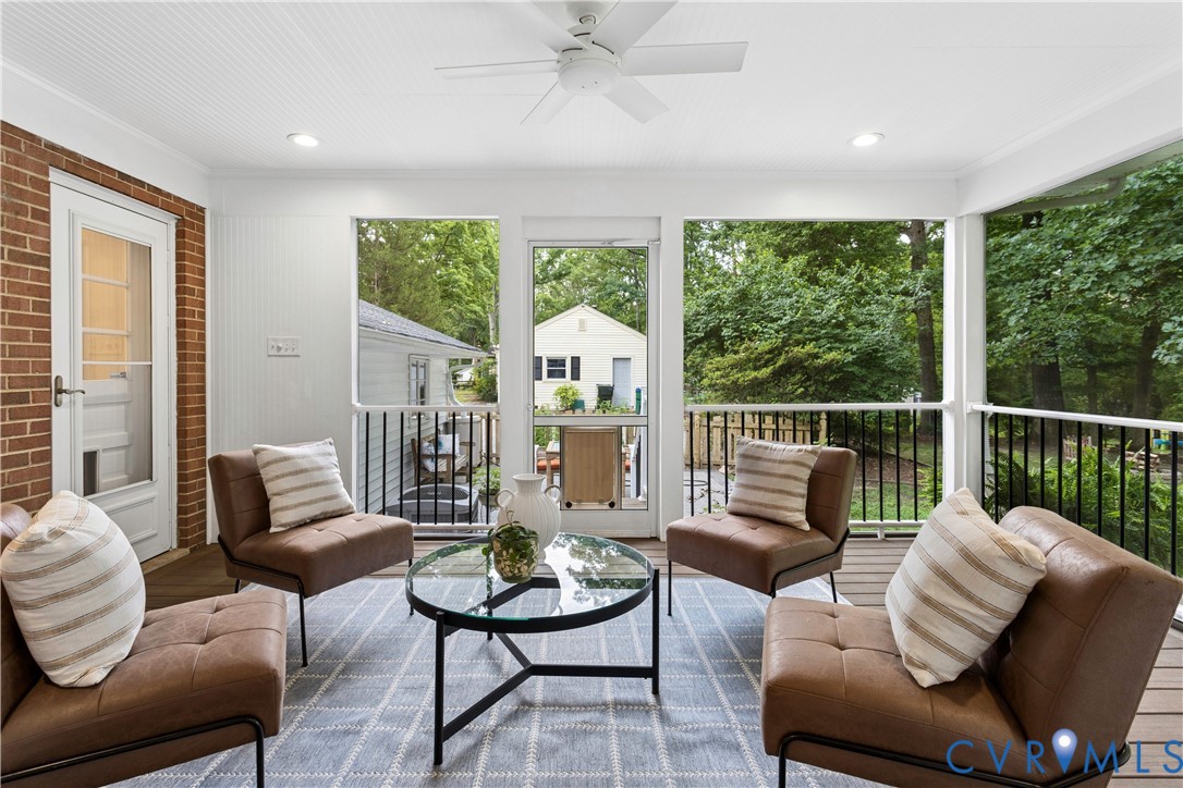 3136 Old Quarry Road Richmond, VA 23225 - Photo 61 of 94 Sunroom