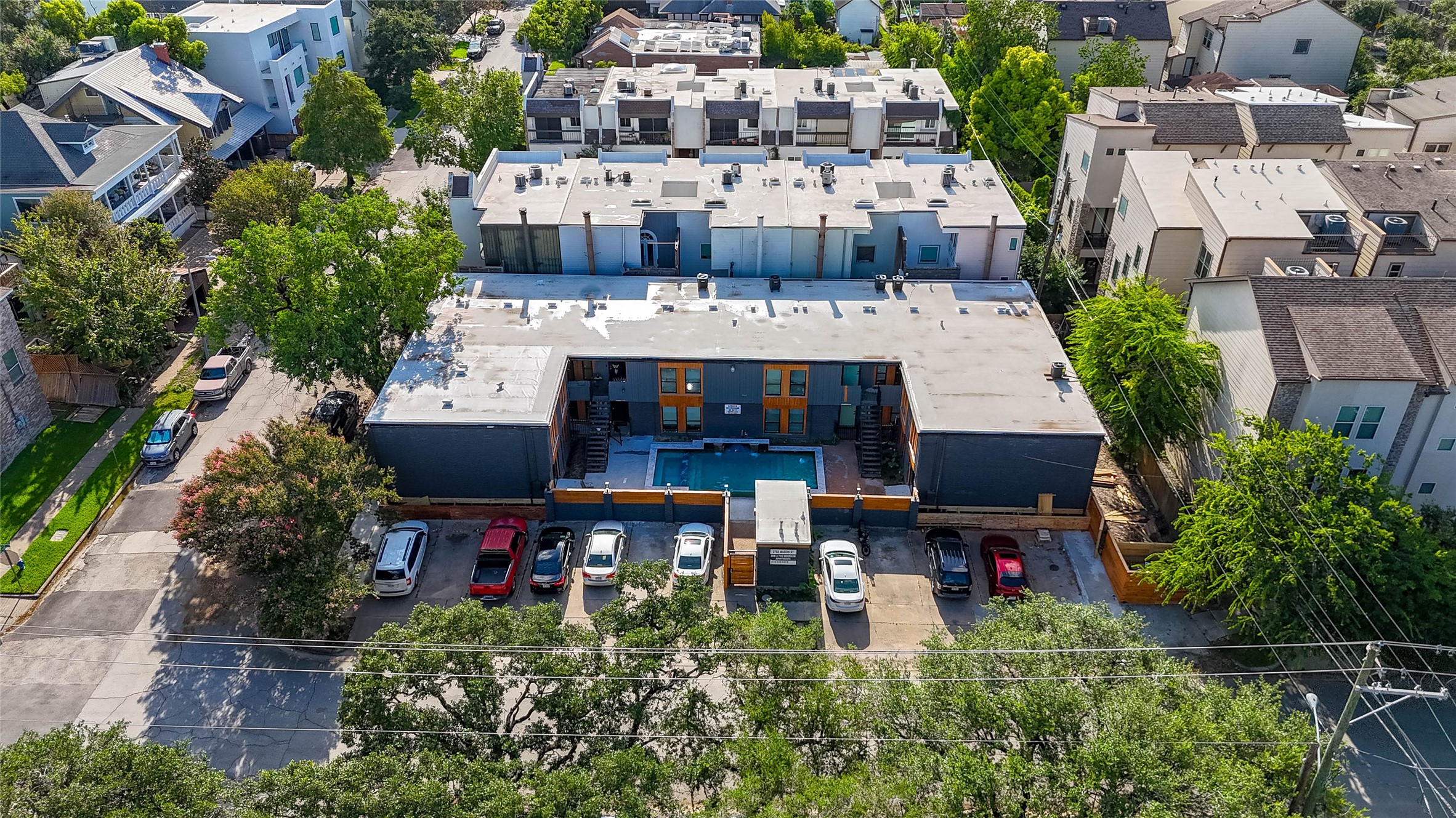 2703 Mason Street, Unit 2BD Houston, TX 77006 - Photo 19 of 19 a view of building and outdoor space