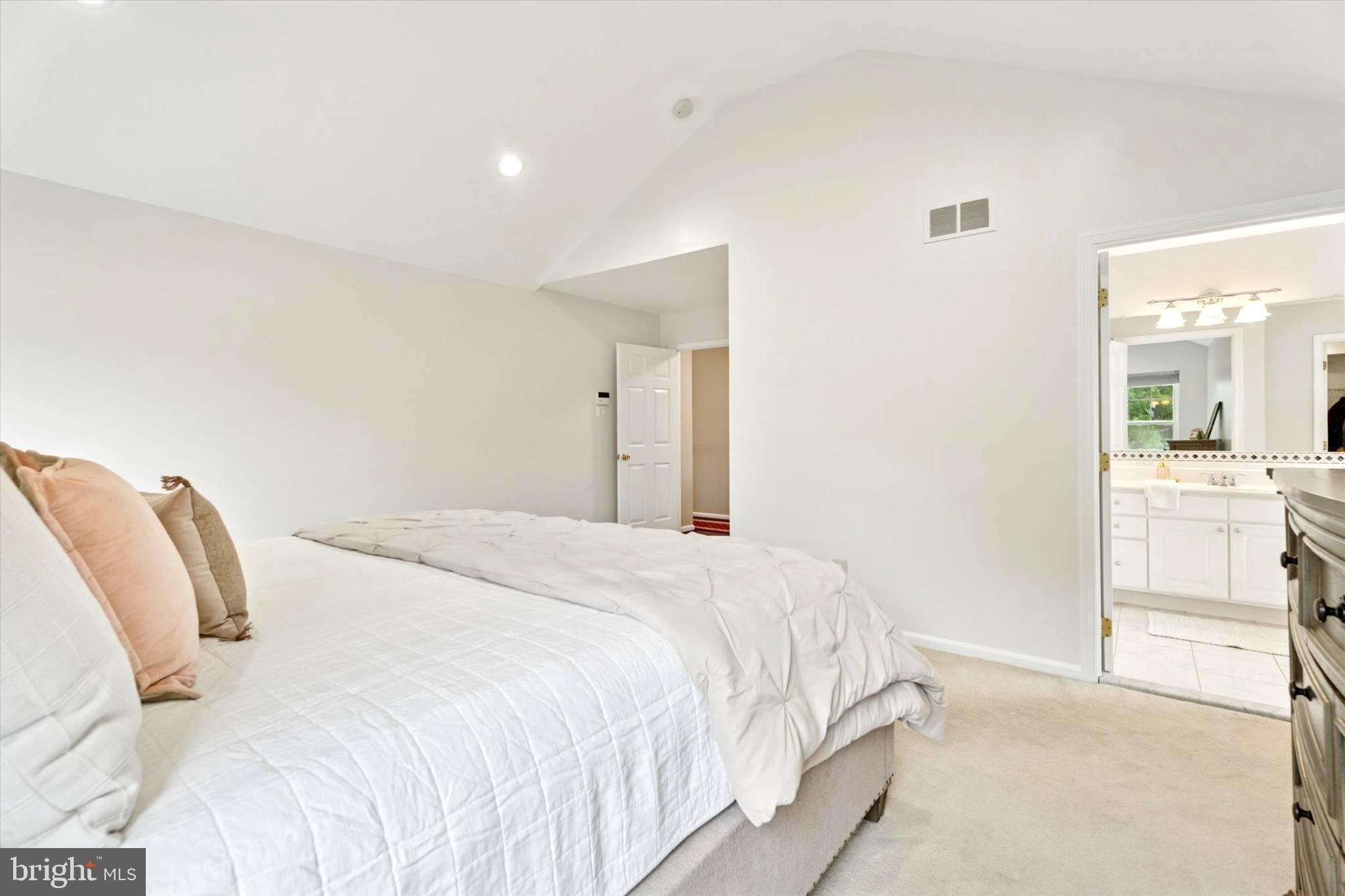 164 West Thompson Avenue Springfield, PA 19064 - Photo 12 of 28 a bedroom with a bed and a mirror