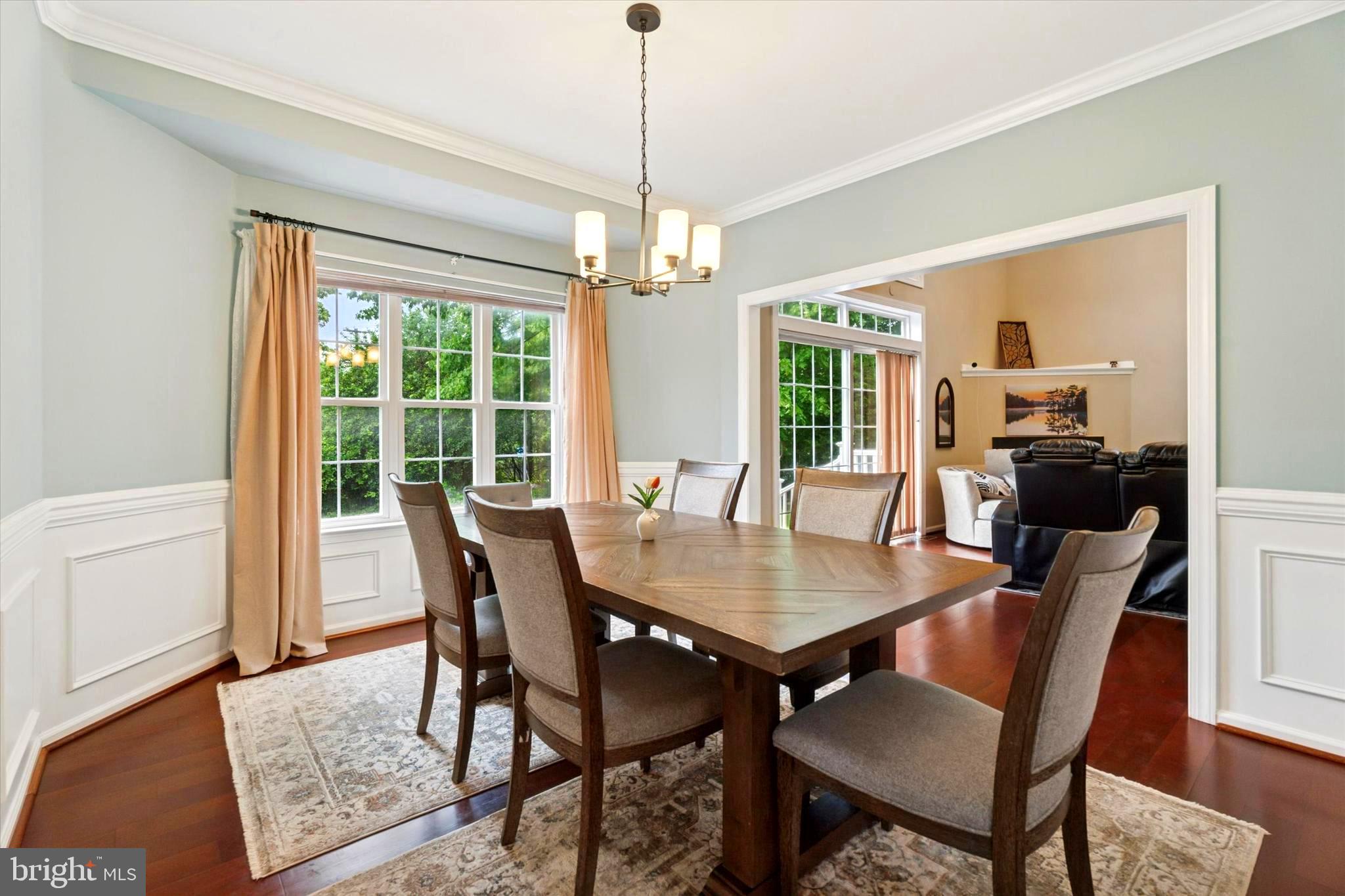 164 West Thompson Avenue Springfield, PA 19064 - Photo 5 of 28 a view of a dining room with furniture window and wooden floor