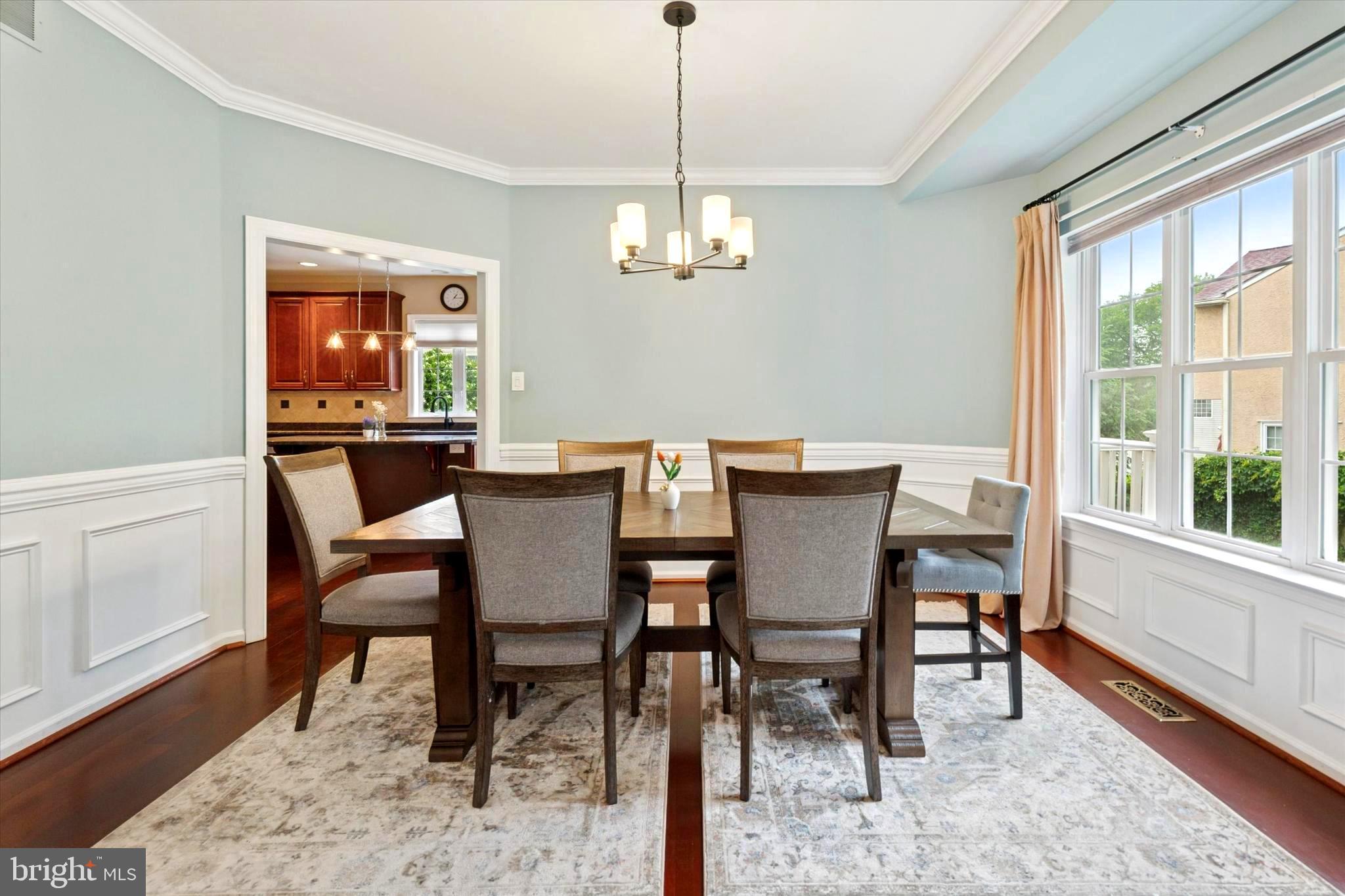 164 West Thompson Avenue Springfield, PA 19064 - Photo 6 of 28 a view of a dining room with furniture window and wooden floor