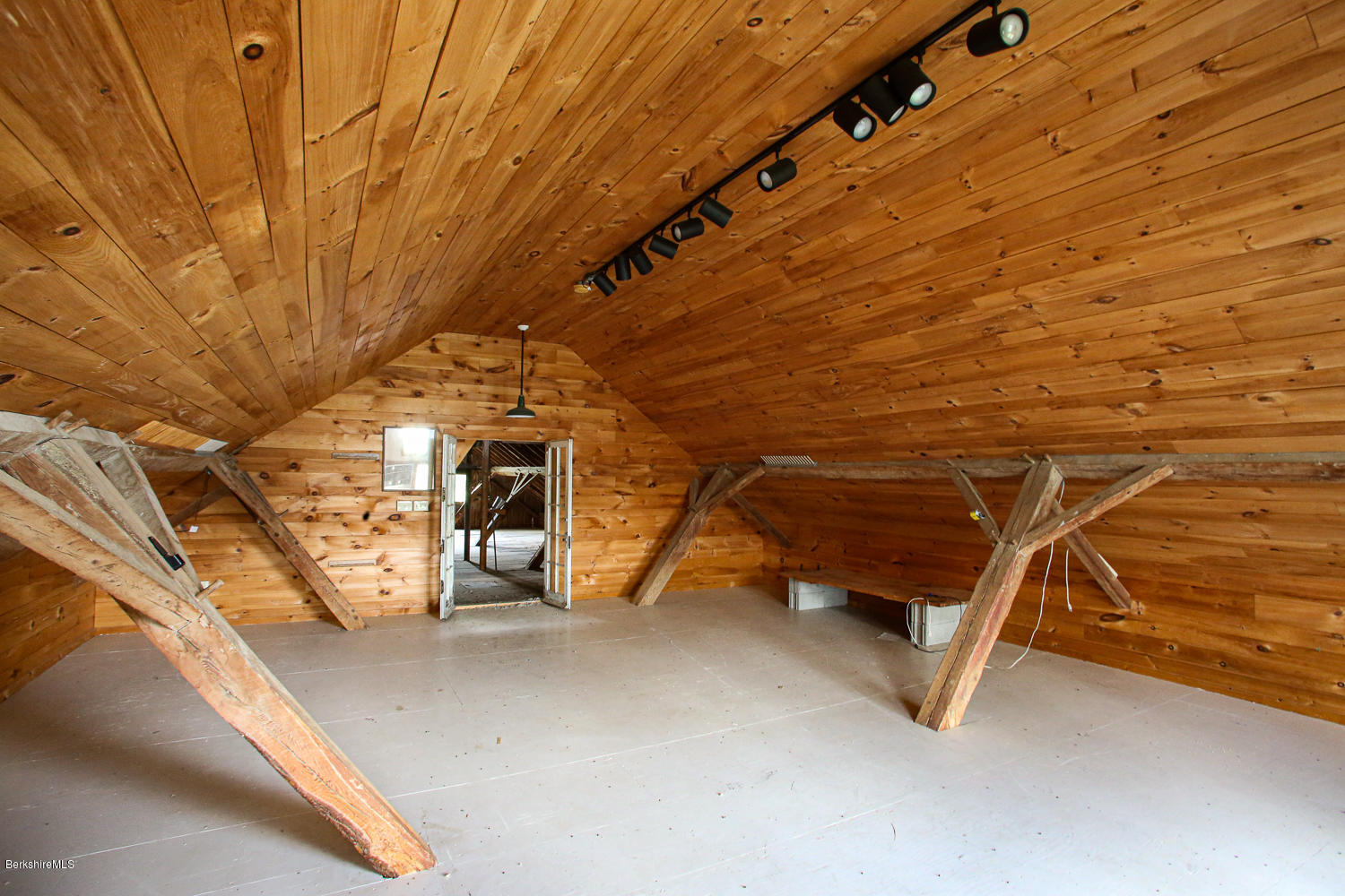 837 Murray Road Ashfield, MA 01330 - Photo 30 of 37 a view of a room with wooden walls