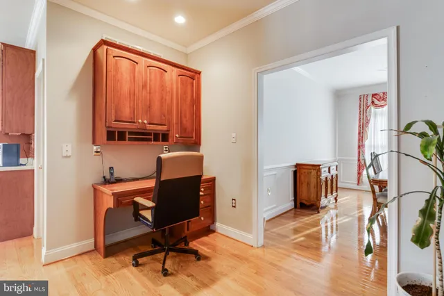 a view of a living room and dining room