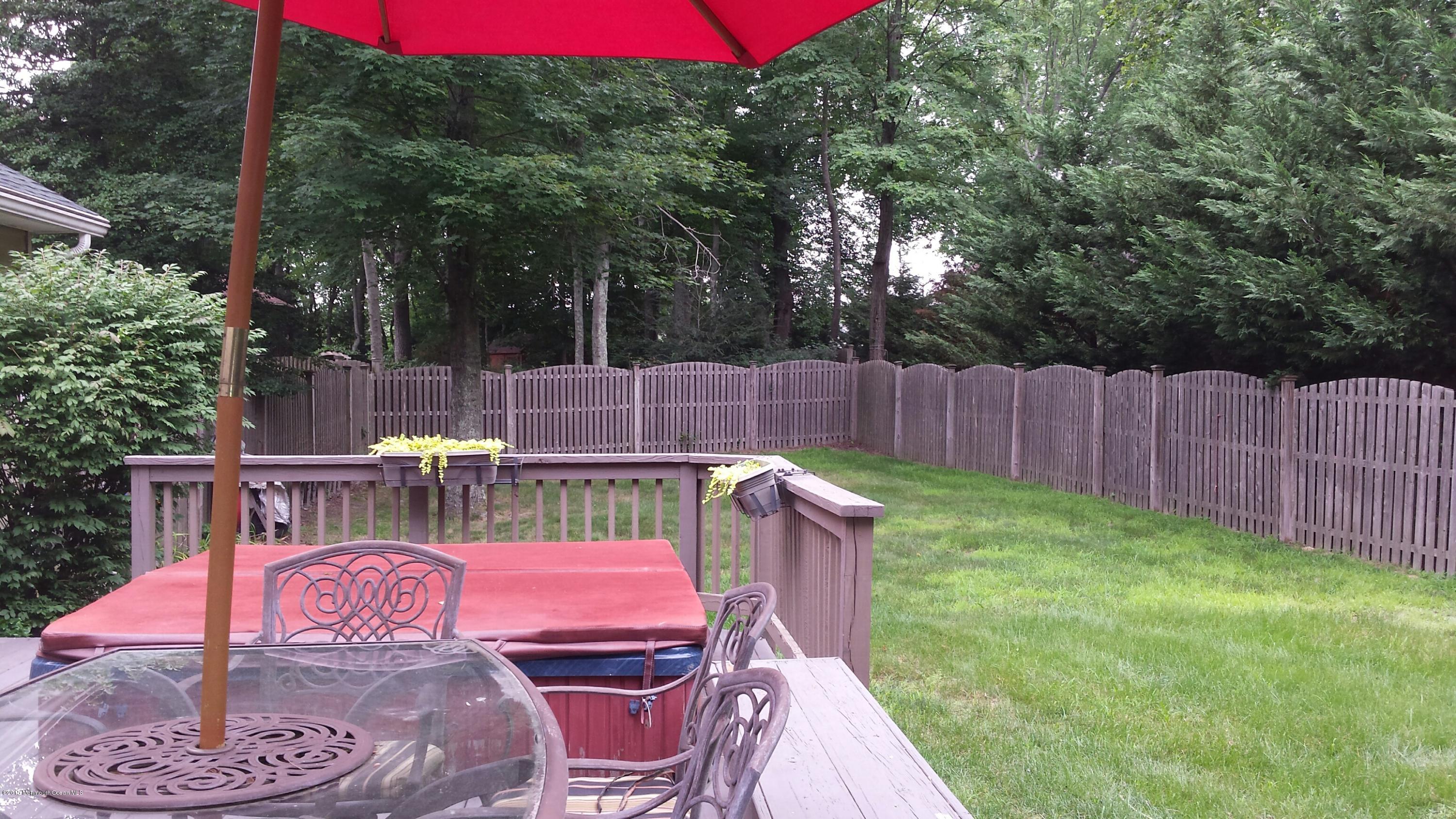 6 Spicy Pond Road Howell, NJ 07731 - Photo 13 of 16 Backyard & Deck