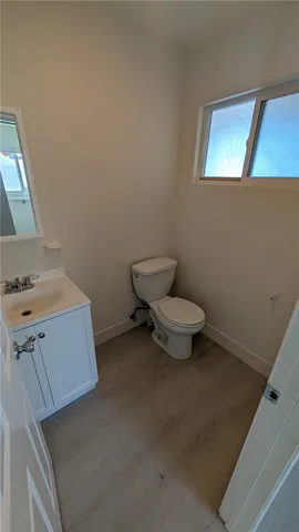 a bathroom with a toilet