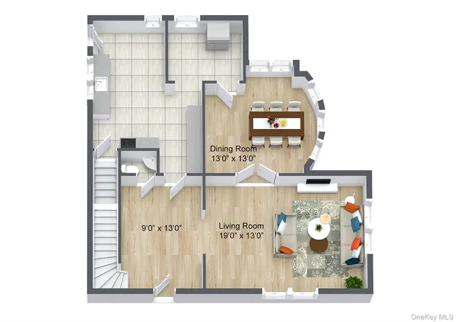 a aerial view of multiple house