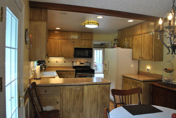 3467 Half Acre Of Rocks Road Elliston, VA 24087 - Photo 16 of 61 a kitchen with a sink appliances and cabinets