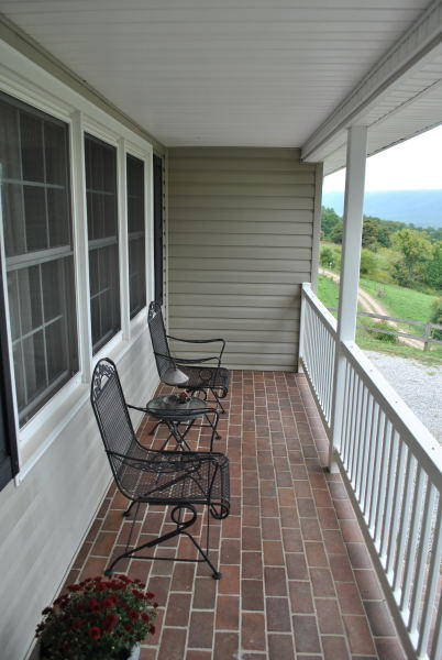 3467 Half Acre Of Rocks Road Elliston, VA 24087 - Photo 38 of 61 a view of a chairs in the balcony
