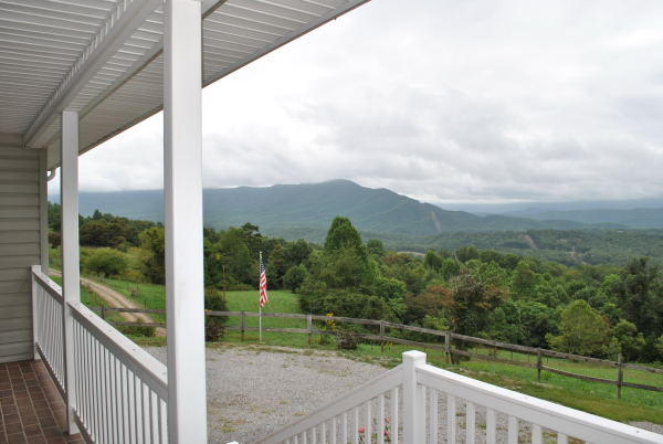 3467 Half Acre Of Rocks Road Elliston, VA 24087 - Photo 50 of 61 a view of a balcony with yard
