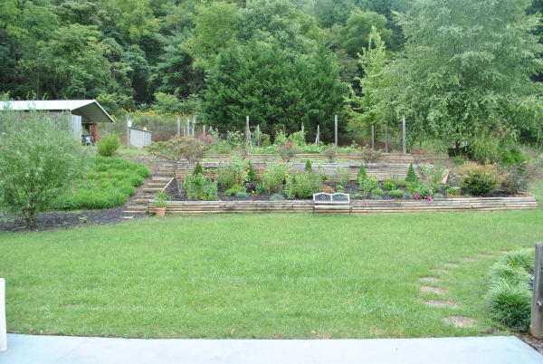 3467 Half Acre Of Rocks Road Elliston, VA 24087 - Photo 51 of 61 a view of a garden with an outdoor space