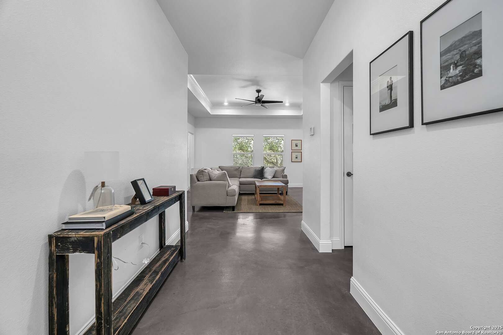 348 Fawn Drive Spring Branch, TX 78070 - Photo 7 of 48 a view of a livingroom with furniture and windows