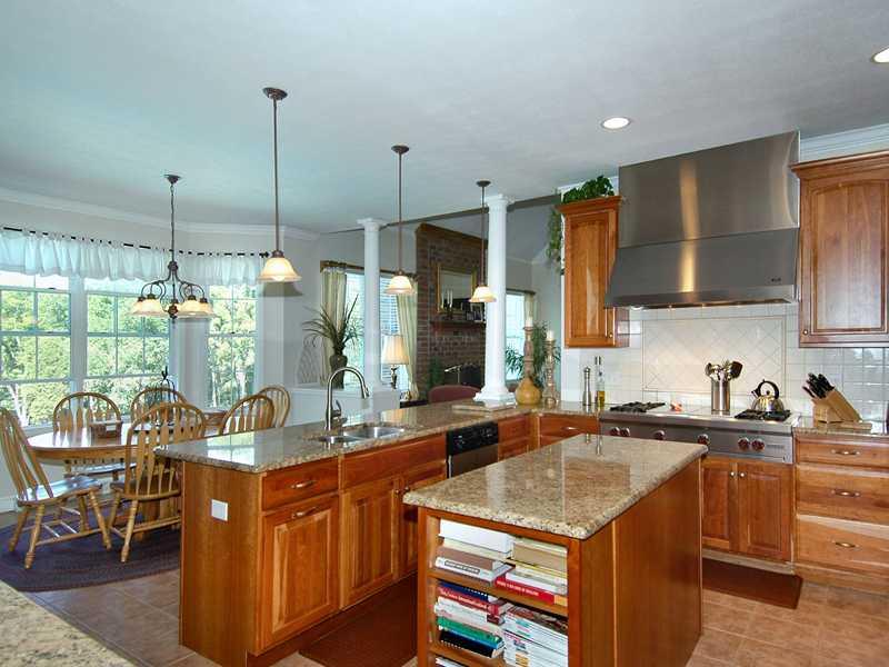 2315 Rochester Road Franklin Park, PA 15237 - Photo 8 of 25 Kitchen. Sunny breatfast room is adjacent the updated kitchen with granite counters, cherry cabinets & stainless appliances...