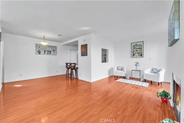 a workspace with furniture and window