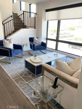 a kitchen with a stove and a microwave