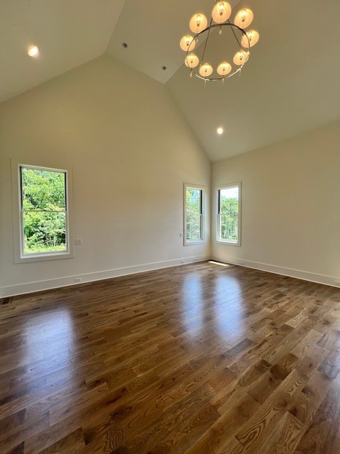 9493 Grand Haven Drive Brentwood, TN 37027 - Photo 30 of 37 an empty room with wooden floor and windows