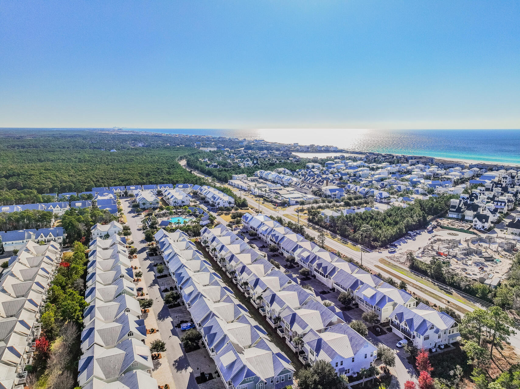79 Milestone Dr Inlet Beach, Unit C Inlet Beach, FL 32461 - Photo 55 of 56 an aerial view of a city