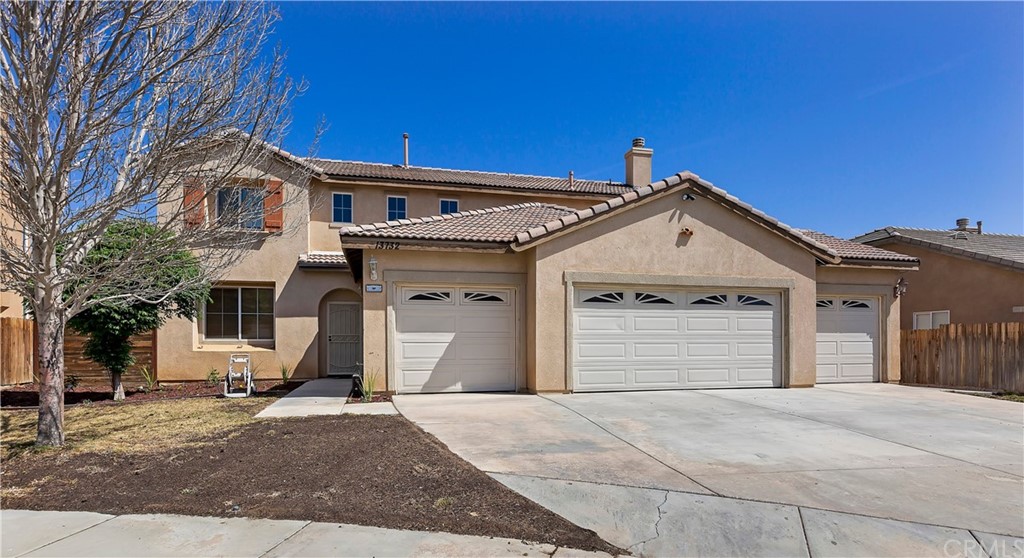 a view of a white house