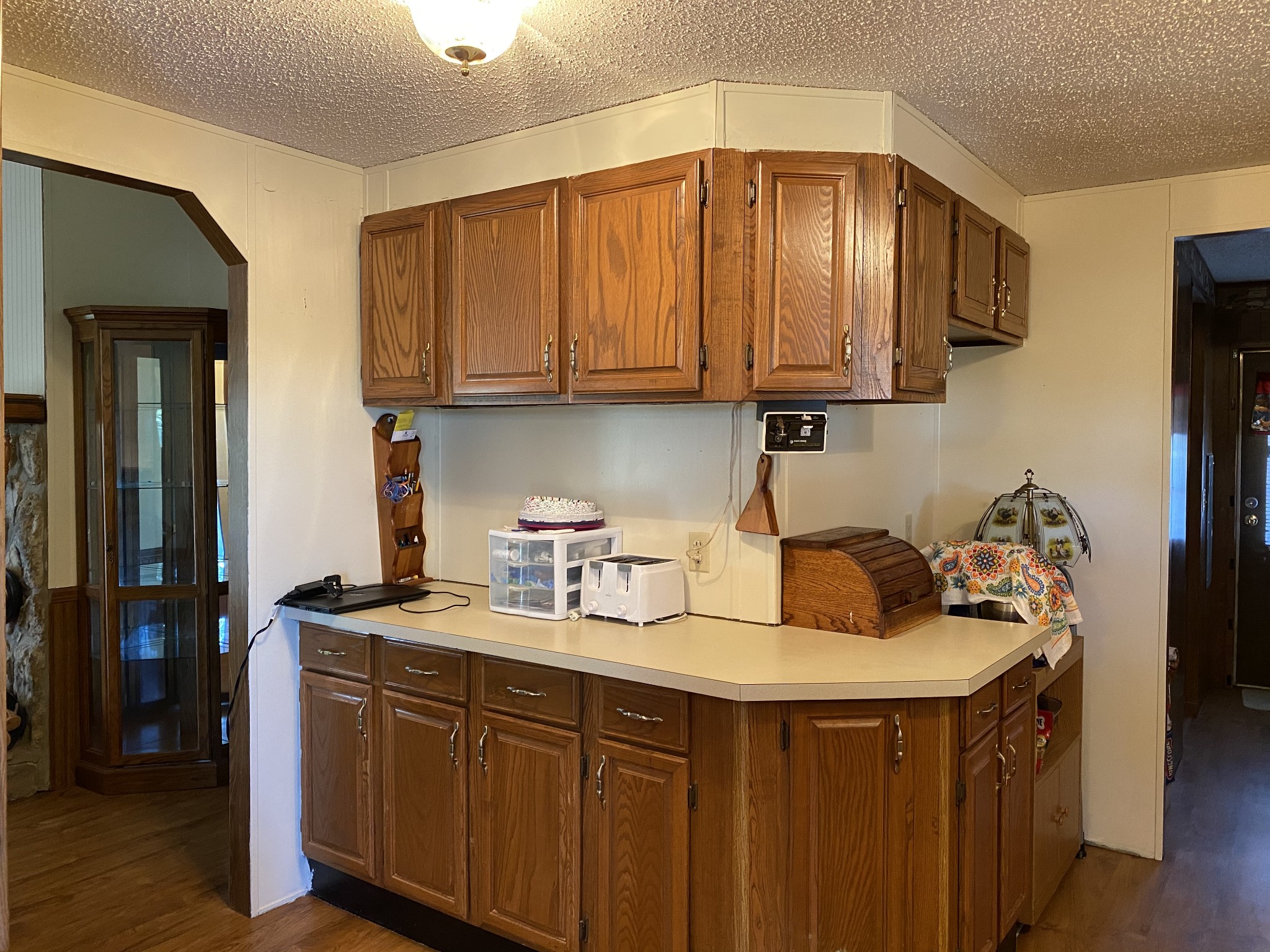 4008 Green Road Springfield, TN 37172 - Photo 12 of 24 a kitchen with sink cabinets and a refrigerator