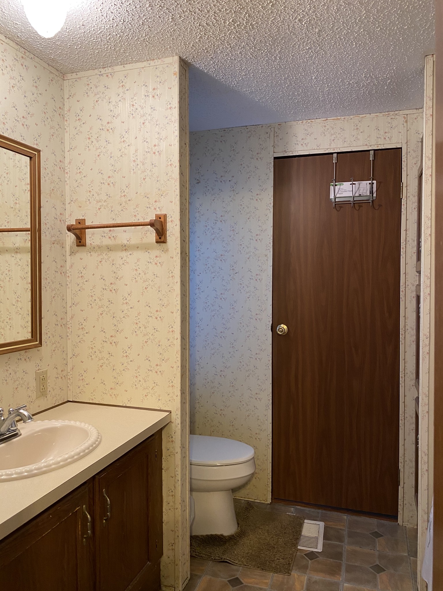 4008 Green Road Springfield, TN 37172 - Photo 22 of 24 a bathroom with a granite countertop sink toilet and shower