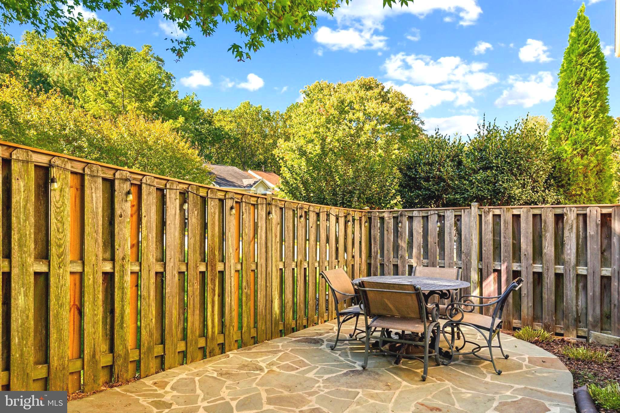 7299 Olde Lantern Way Springfield, VA 22152 - Photo 39 of 50 Wrap-around large slate patio