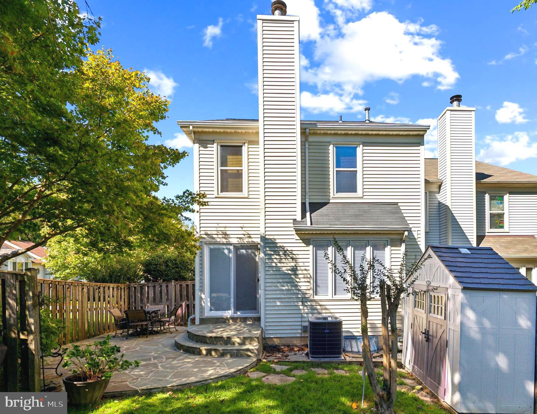 7299 Olde Lantern Way Springfield, VA 22152 - Photo 42 of 50 Wrap-around large slate patio