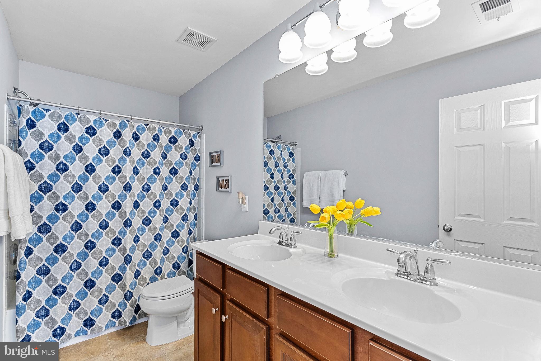 809 Devonshire Circle Purcellville, VA 20132 - Photo 27 of 36 a bathroom with a sink vanity mirror and toilet