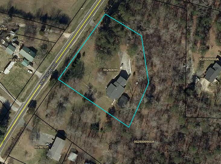 2025 Mt Pisgah Road Ringgold, GA 30736 - Photo 70 of 70 property outline from Catoosa County GIS