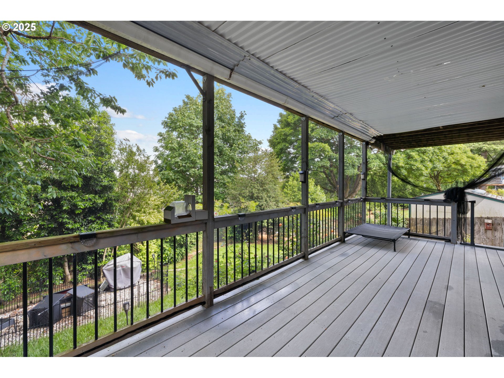 480 Northwest Norman Avenue Gresham, OR 97030 - Photo 37 of 40 a view of balcony with wooden floor