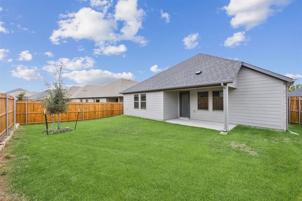 906 Windy Vly Road Princeton, TX 75407 - Photo 27 of 27 Patio in the Hayden home plan by Trophy Signature Homes – REPRESENTATIVE PHOTO