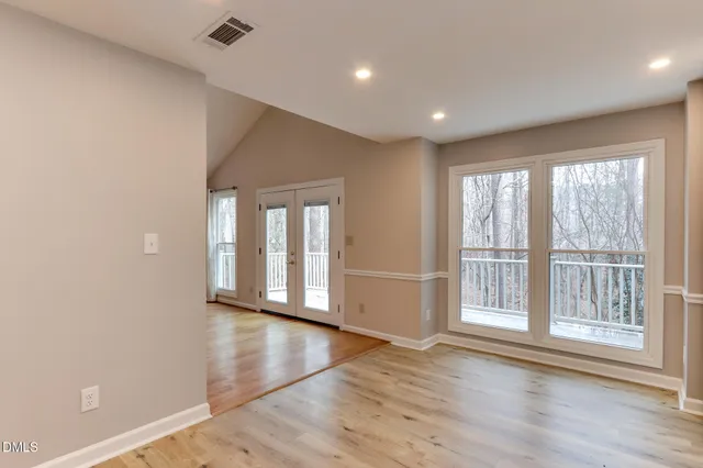 a view of a kitchen with electric appliances