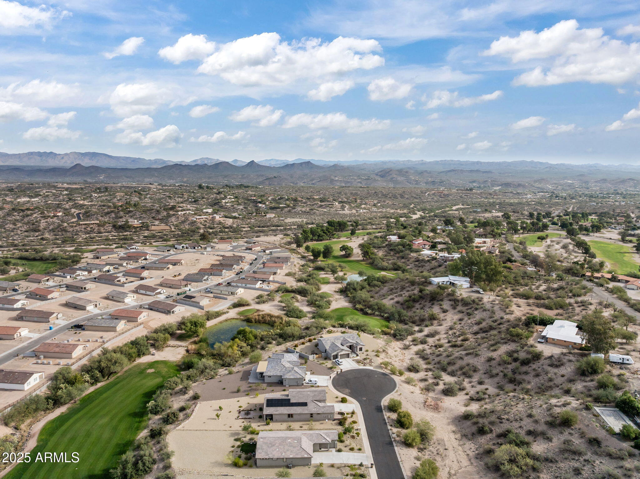 1900 West Ringo Road Wickenburg, AZ 85390 - Photo 35 of 37 an aerial view of residential building with green space