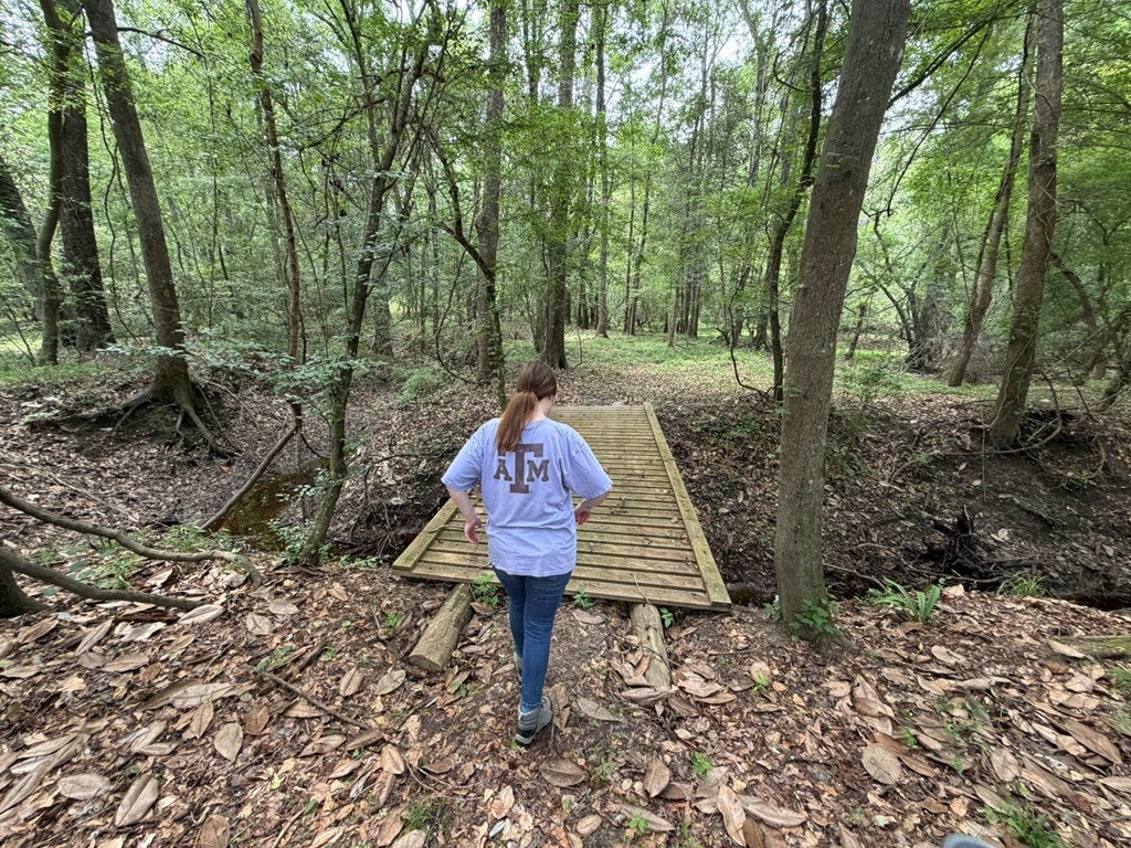 4574 Hadley Ferry Road Cairo, GA 39828 - Photo 13 of 51 Emmaline testing the Bridge!
