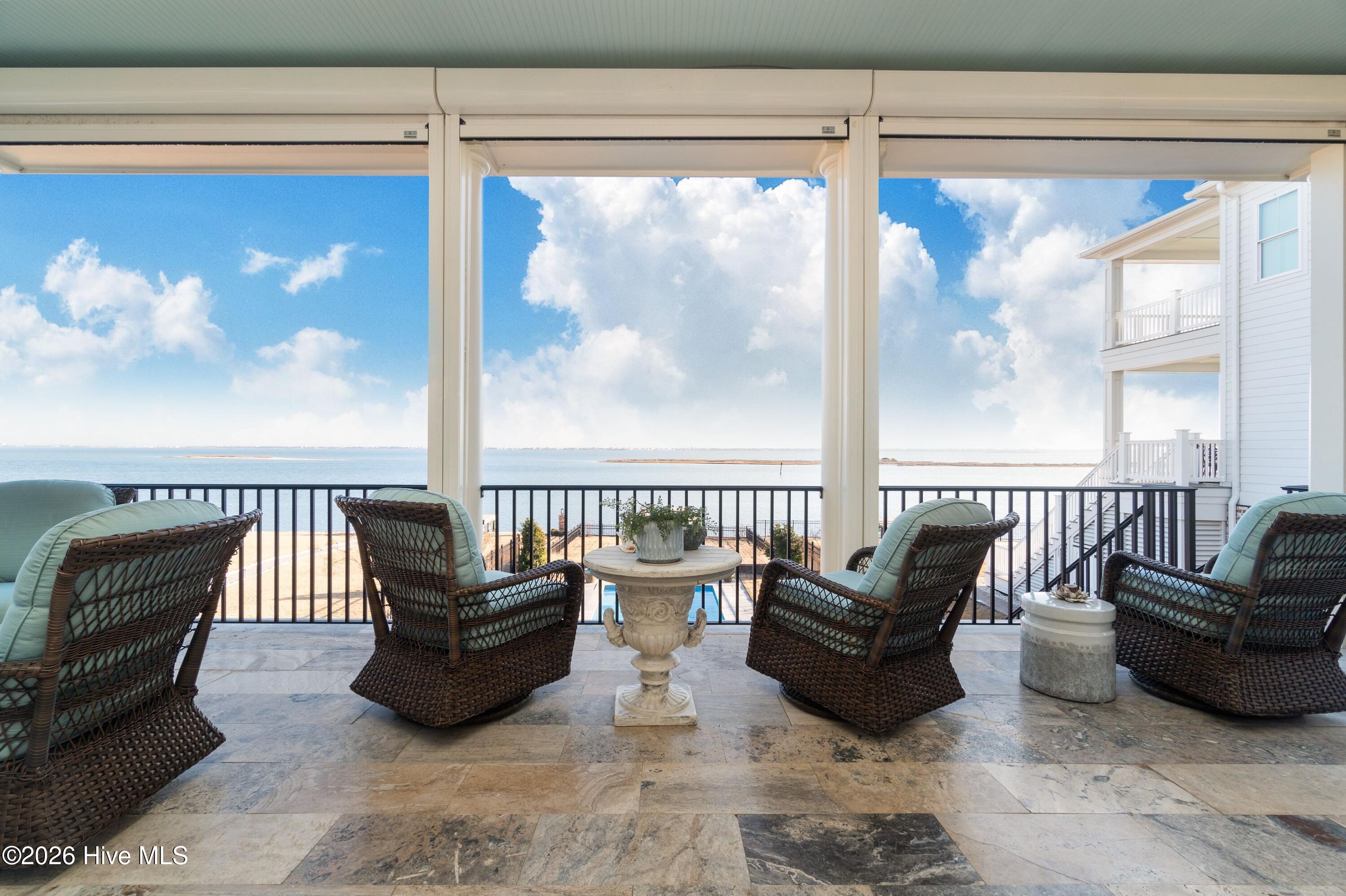 205 Back Street Newport, NC 28570 - Photo 36 of 93 View from 2nd Level