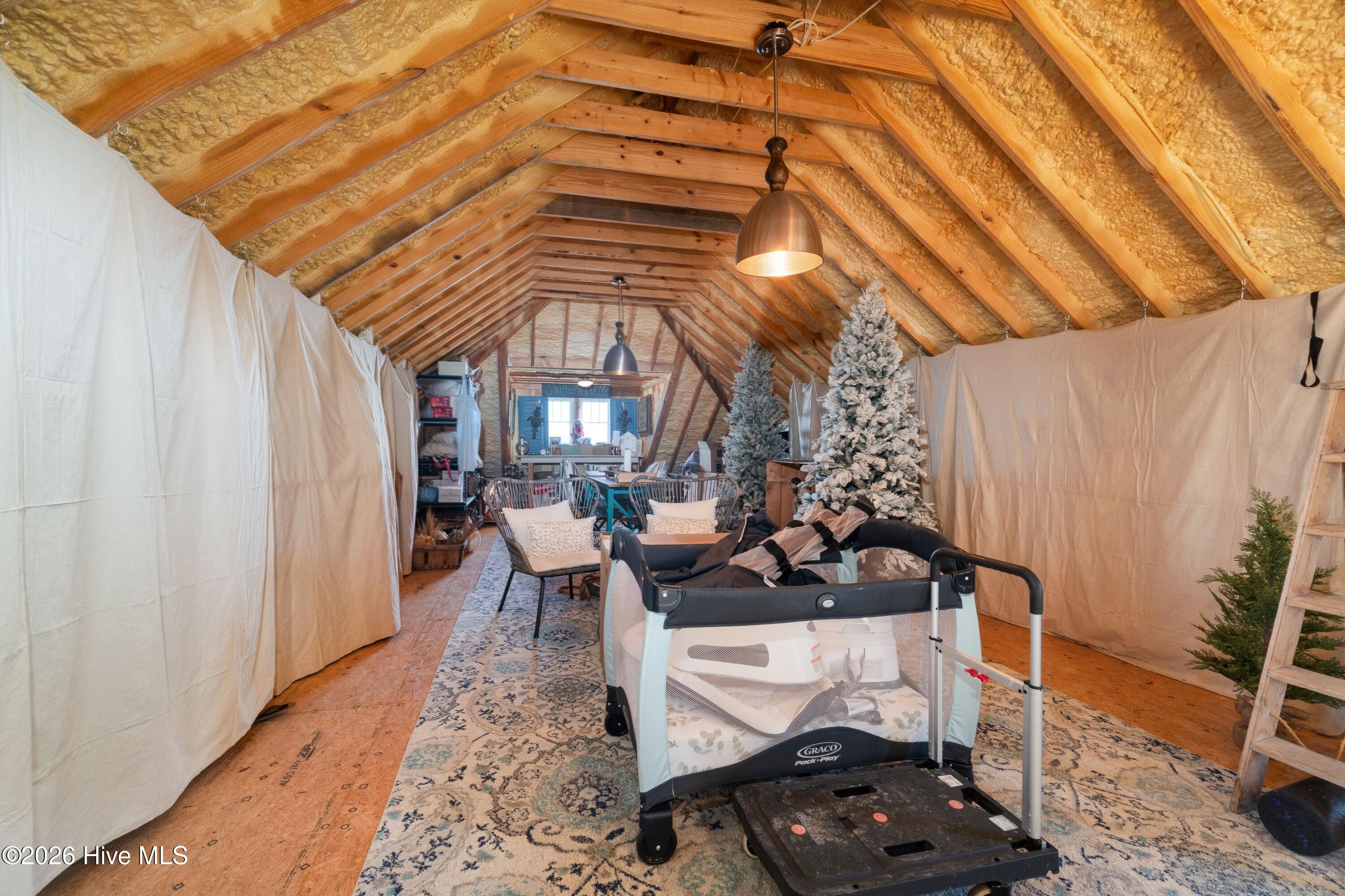 205 Back Street Newport, NC 28570 - Photo 80 of 93 Unfinished Attic with Elevator Access -4th Floor