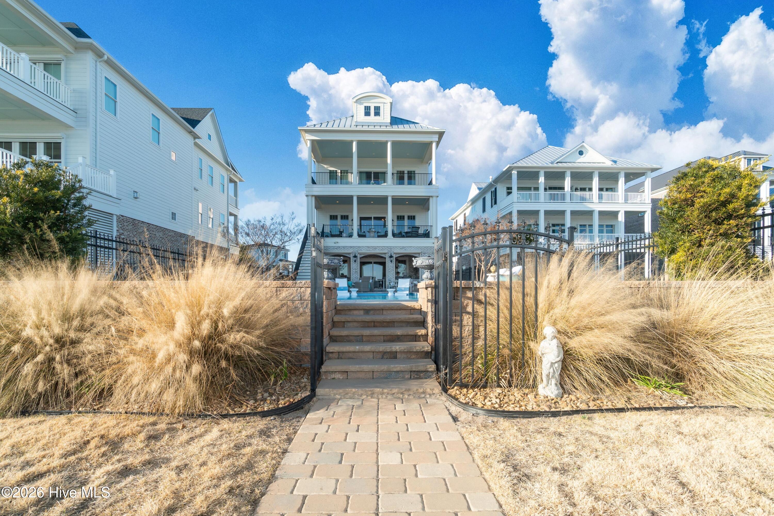 205 Back Street Newport, NC 28570 - Photo 84 of 101 Back Gate to lower level